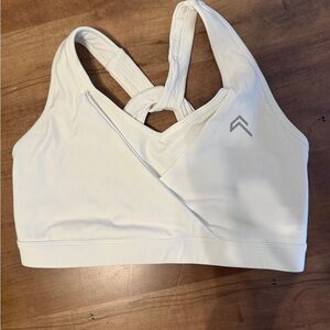 Oner Active UnifiedMove Layered White Sports Bra
